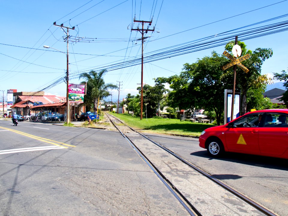 Cruce Ferrea en San Jose Costa Rica