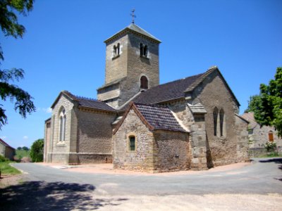 Culles-les-Roches (Saône-et-Loire, Fr) église