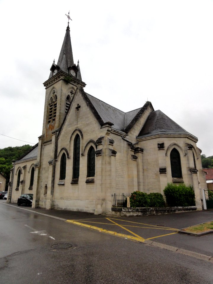 Cuffies (Aisne) église Saint-Martin (01)