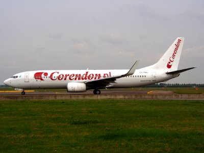 CS-TQU Corendon Dutch Airlines Boeing 737-8K2(WL) - cn 30646 taxiing 14july2013 pic-004