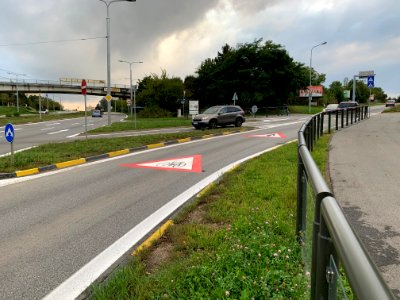 Crossing Road Marking - Trieda SNP Popradská Košice, SK