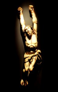 Crucifix, India, 17th century - Museu Nacional de Machado de Castro - Coimbra, Portugal - DSC00255