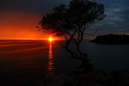 Sea water natur photo