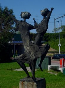 Culemborg kunstwerk dansende meisjes