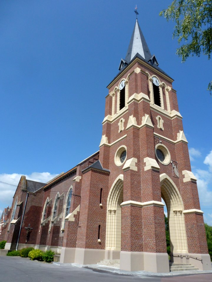 Cuinchy (Pas-de-Calais) église