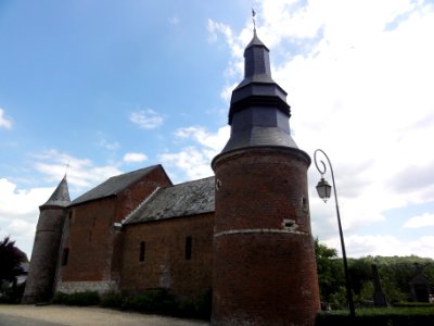 Cuiry-lès-Iviers (Aisne) Église Saint-Martin (02)