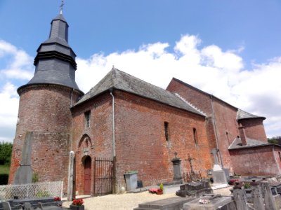 Cuiry-lès-Iviers (Aisne) Église Saint-Martin (01)