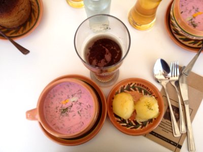 Cucina Lituana - šaltibarščiai - Expo 2015 - Padiglione Lituania
