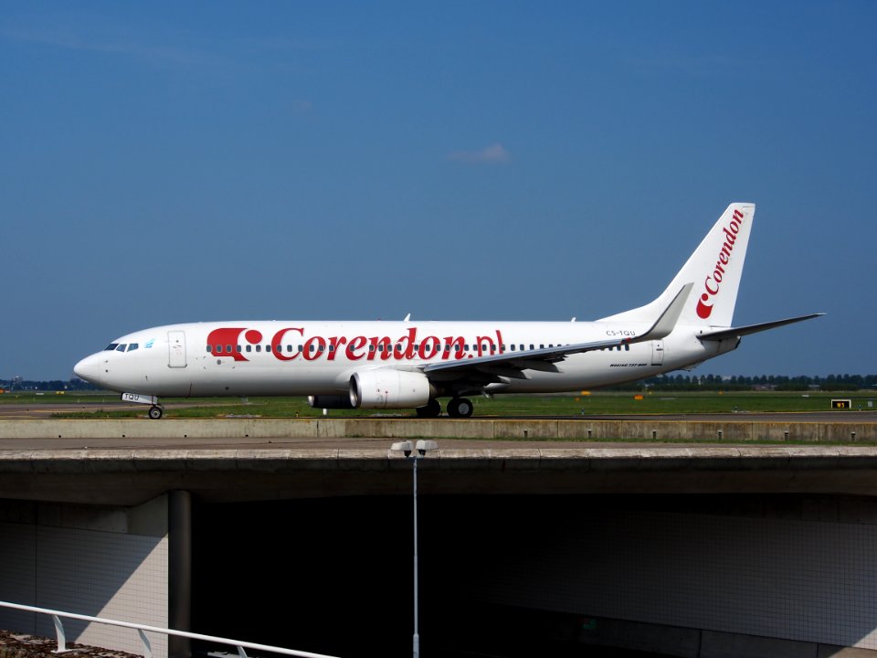 CS-TQU Corendon Dutch Airlines Boeing 737-8K2(WL) - cn 30646 pic2