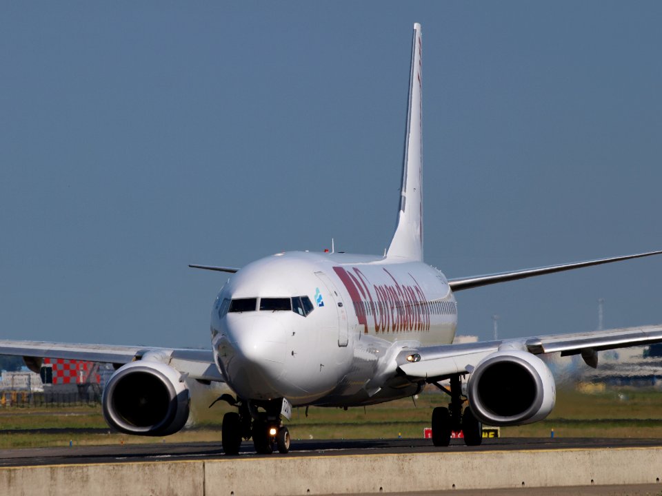 CS-TQU Corendon Dutch Airlines Boeing 737-8K2(WL) - cn 30646, taxiing 21july2013 pic-001