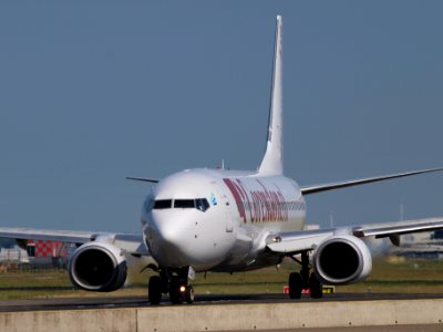 CS-TQU Corendon Dutch Airlines Boeing 737-8K2(WL) - cn 30646, taxiing 21july2013 pic-001
