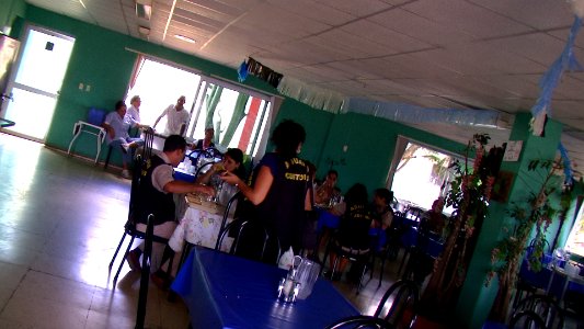 CUBA. CAMAGUEY AEROPORT cantine( (38)