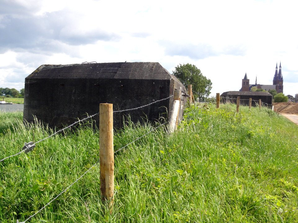 Cuijk Rijksmonument 420214 dozijn kazematten, nr 104 S