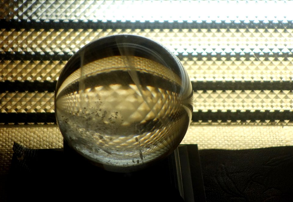 Crystal ball - Fairbanks Museum and Planetarium - DSC04367