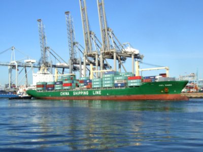 CSCL Xiamen p3 Port of Rotterdam 21-Feb-2005