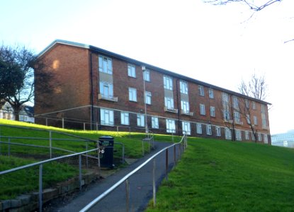 Cranbrook Flats, John Street, Brighton (January 2014)