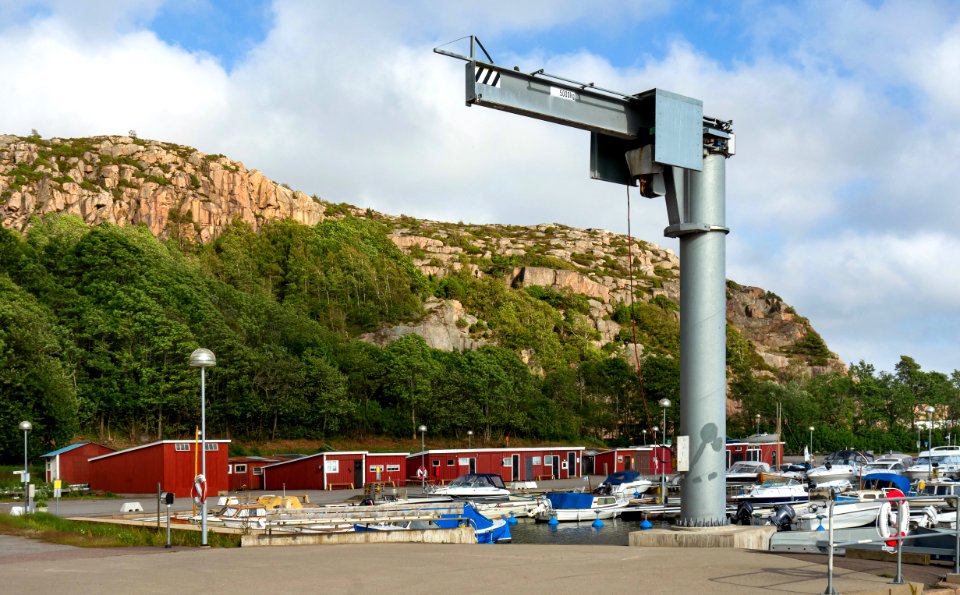 Crane in Rixö Marina 3