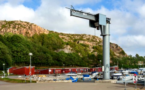 Crane in Rixö Marina 3