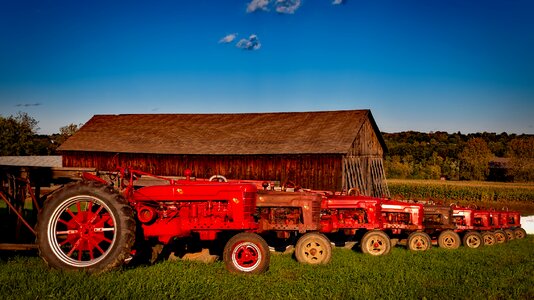 Antique equipment rural photo