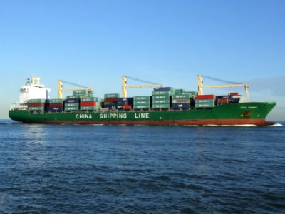 CSCL Xiamen p2 Port of Rotterdam 21-Feb-2005