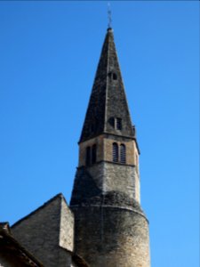 Crémieu - Église Saint-Jean-Baptiste - Clocher