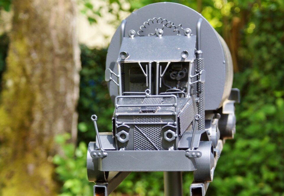 Blacksmithing post mail box metal
