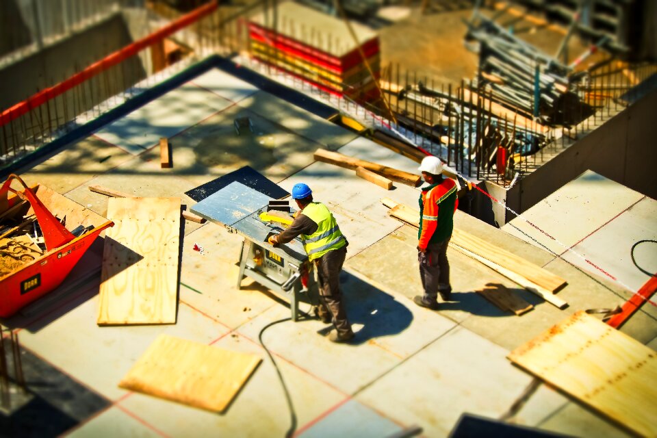 Construction work housebuilding building