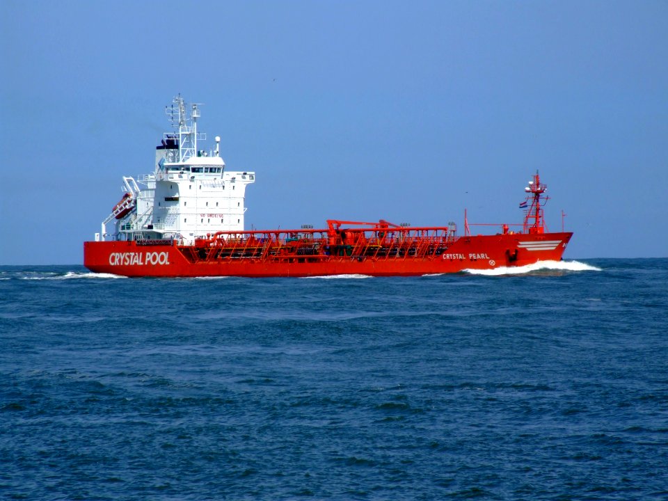 Crystal Pearl IMO 9016935 approaching Port of Rotterdam, Holland 08-Jul-2007