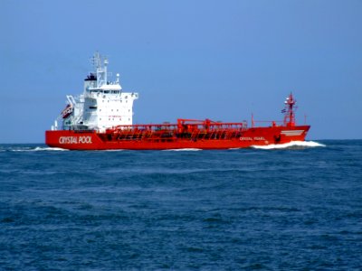 Crystal Pearl IMO 9016935 approaching Port of Rotterdam, Holland 08-Jul-2007