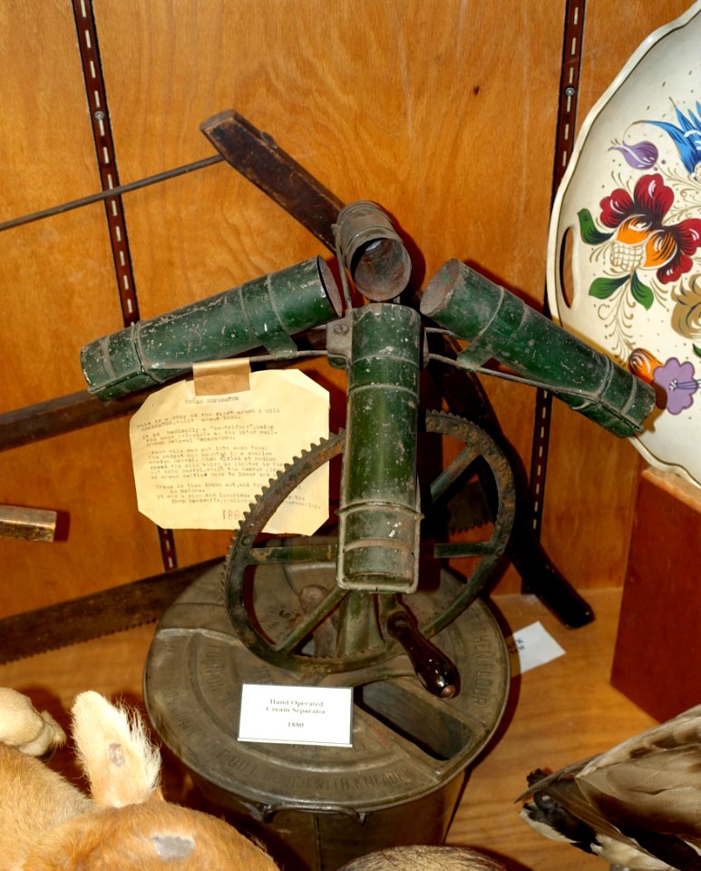 Cream separator, 1880 - Mount Angel Abbey Museum - Mount Angel Abbey - Mount Angel, Oregon - DSC00068