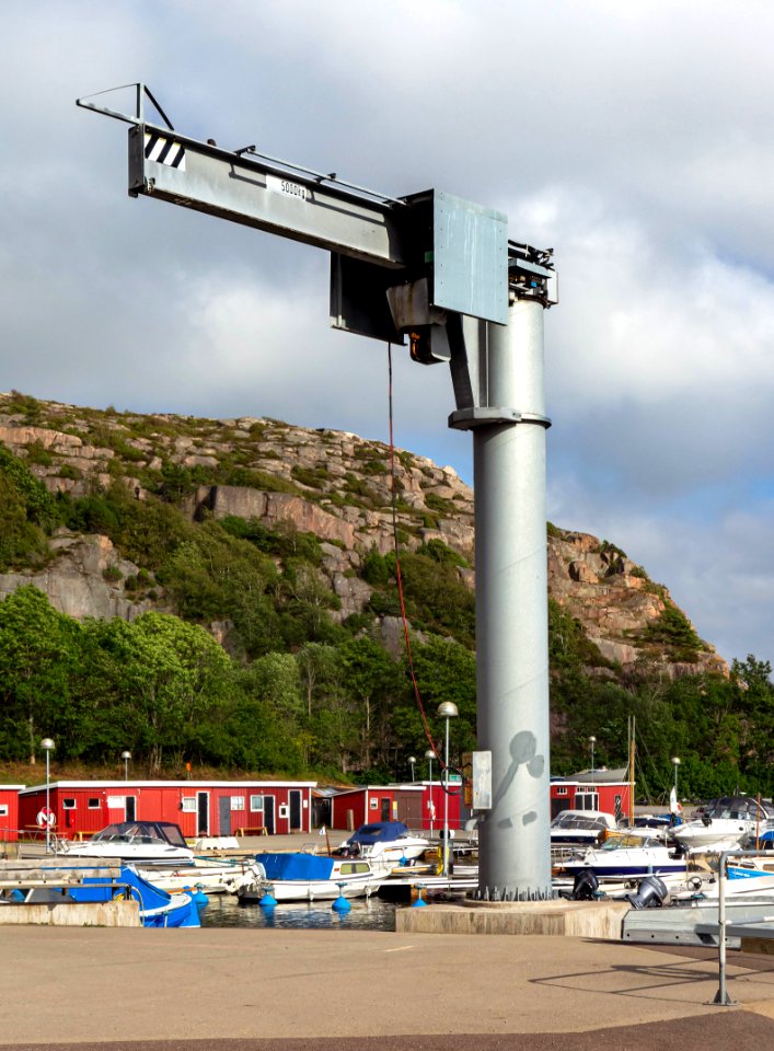 Crane in Rixö Marina 2