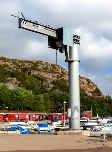 Crane in Rixö Marina 2