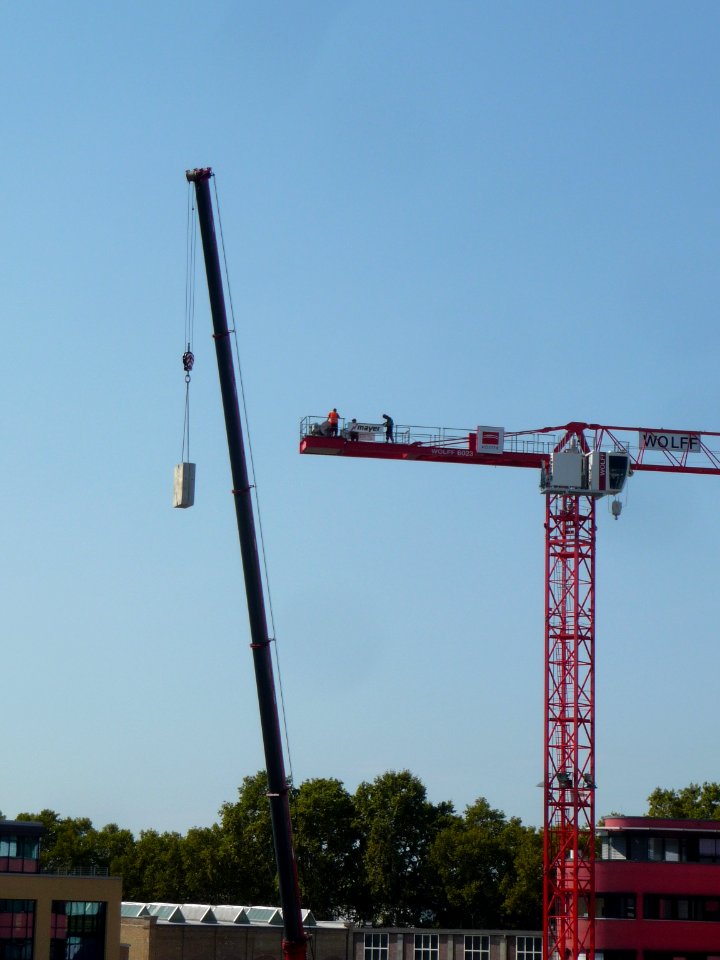Cranes in Ludwigshafen am Rhein 09
