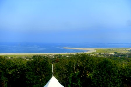 Crane Beach from the Great House - Castle Hill on the Crane Estate - Ipswich, Massachusetts, USA - DSC06335