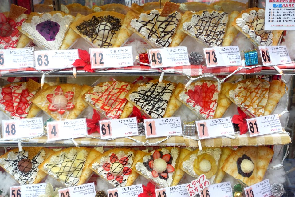 Crêpes - Takeshita street - Tokyo - DSC07883