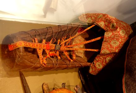 Cradle, Sami people, Jukkasjarvi, Sweden, No. 1939.70.0248 - Etnografiska museet - Stockholm, Sweden - DSC01280