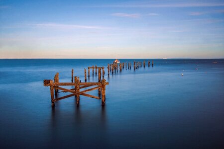 Coast swanage england photo