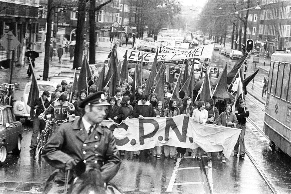 CPN 1 mei demonstratie, Bestanddeelnr 929-1562
