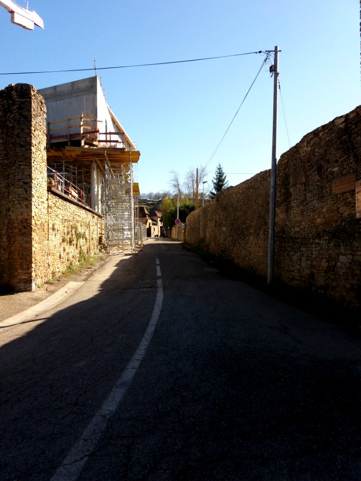 Crémieu - Chemin des Docteurs Labonnardière - Depuis le chemin de Luminaire