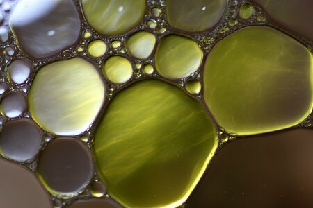 Texture macro oil