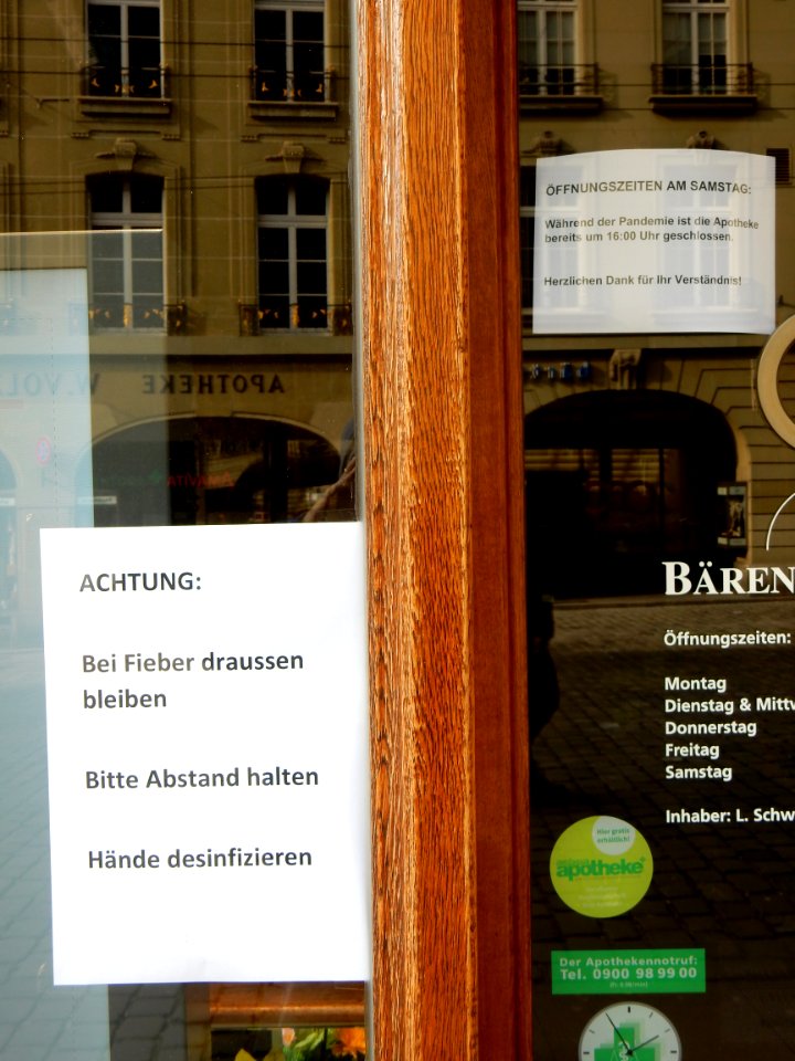 COVID-19 open Shop in Bern 3
