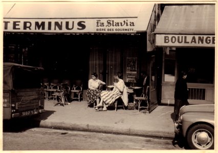 Cours de Vincennes, Parijs 1959 foto 2