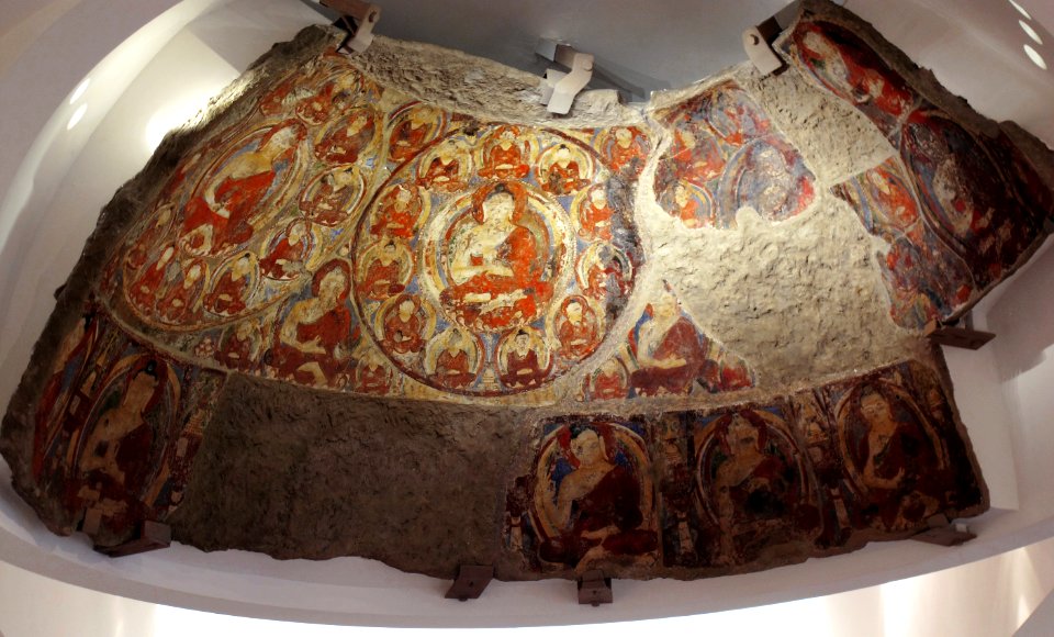 Coupole,Kakrak. Bamiyan.Musée national des arts asiatiques Guimet