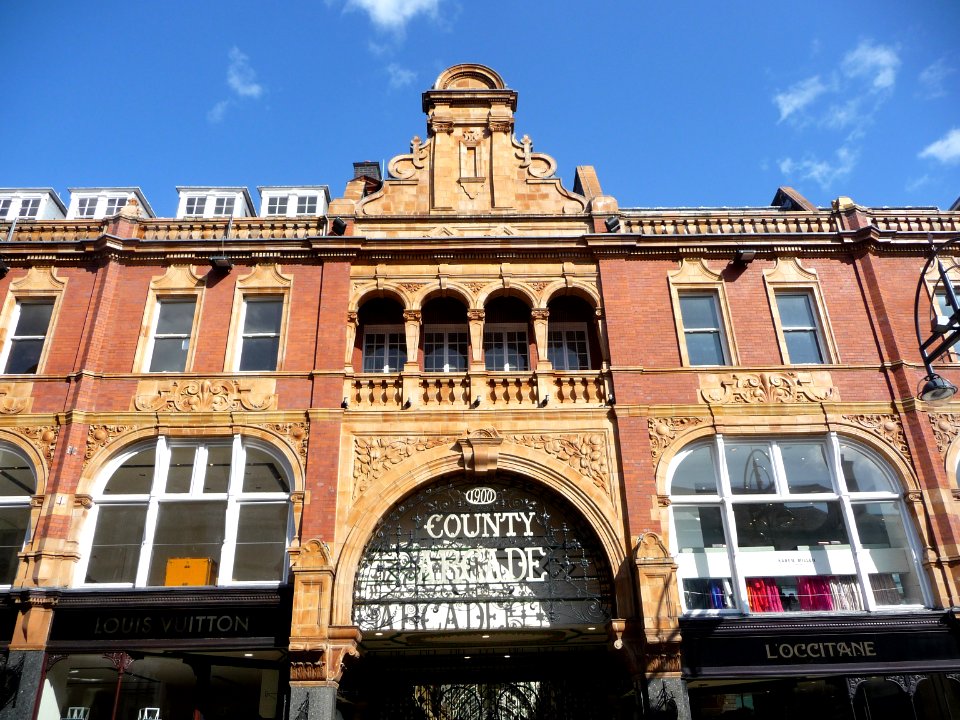 County Arcade, Leeds 1900