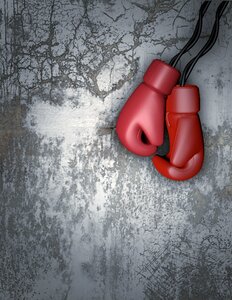 Kick boxing fight muay thai photo