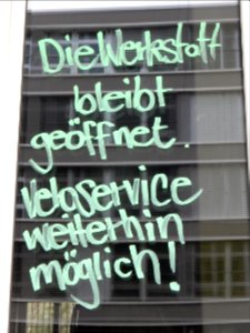 COVID-19 Closed Shop in Bern 29