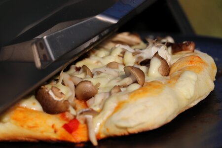 Pizza barbecue handmade