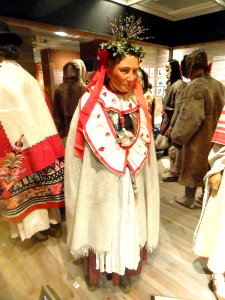 Courland, Latvia, 1902 - Finnic dress - Museum of Cultures (Helsinki) - DSC04775