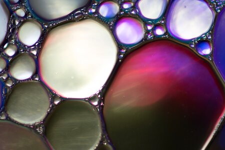 Texture macro oil