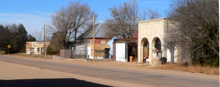 Cowles, Nebraska Main Street 2